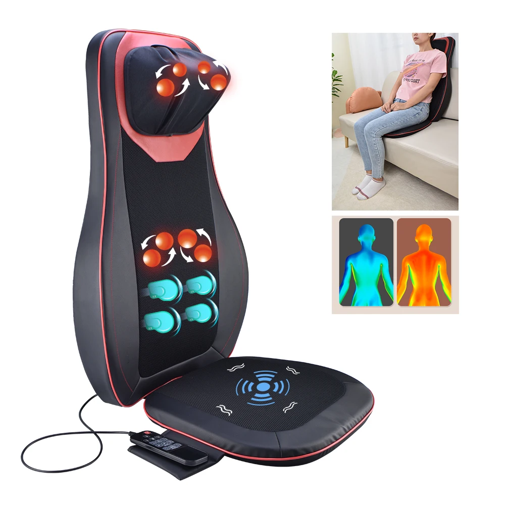 Factory New Products Portable Car Seat Massaging Back Massage Mat Massage Cushion