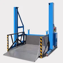 Electric Lifter Dock Ramp Loading Platform Vertical Lift Work Platform Small Cargo Lifter