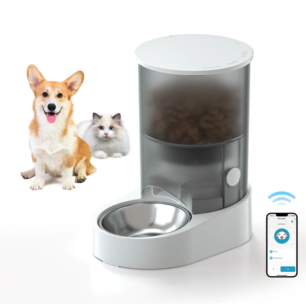 Tuya Dog Cat Smart Pet Feeder Wifi Mobile Phone App Remote Control ...