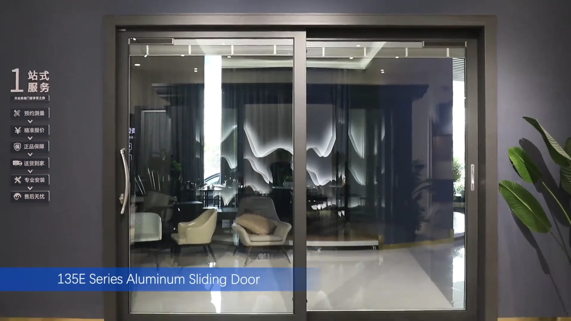 Derchi Modern Aluminum Door Second Hand White Aluminium Sliding Doors