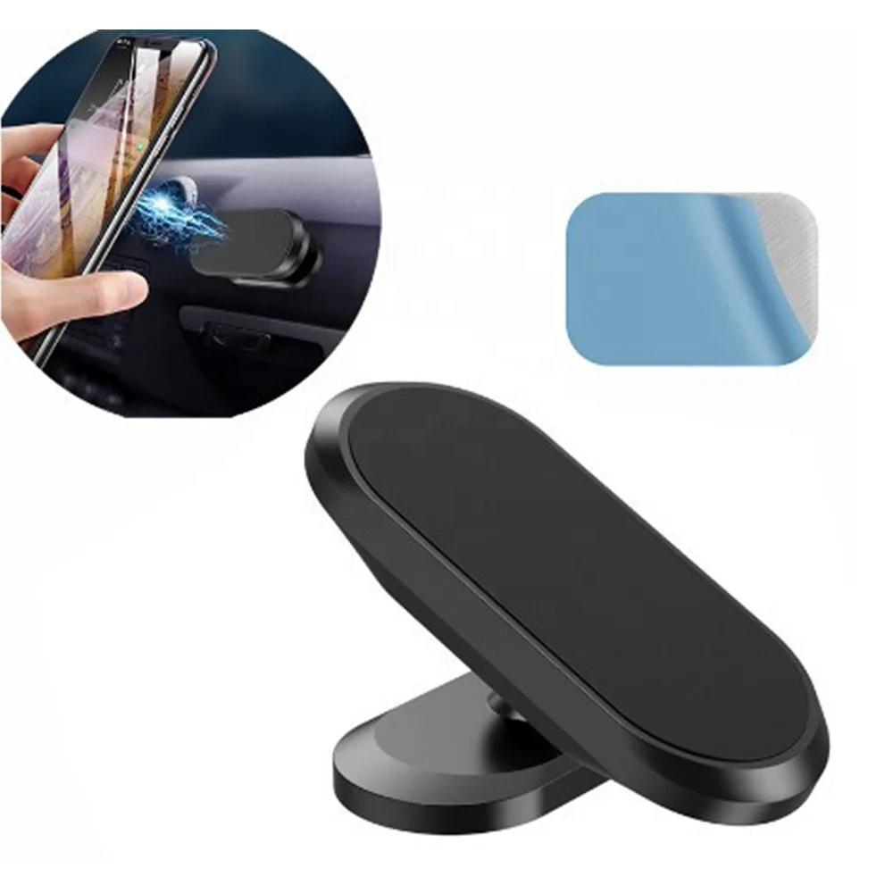 Magnetic Car Phone Holder Mini Strip Shape Stand For Huawei Metal Strong Magnet Gps Car Mount For Iphone 11 12 13 Pro - Buy Mount For Iphone 11 13
