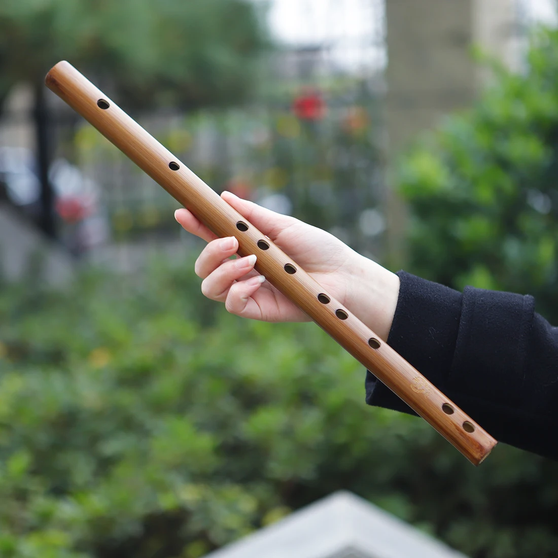 Flûte Bansuri En Bambou Naturel Pour Débutants Et Musiciens – échelle C, 48 Cm, Son Chaud Et Fluide