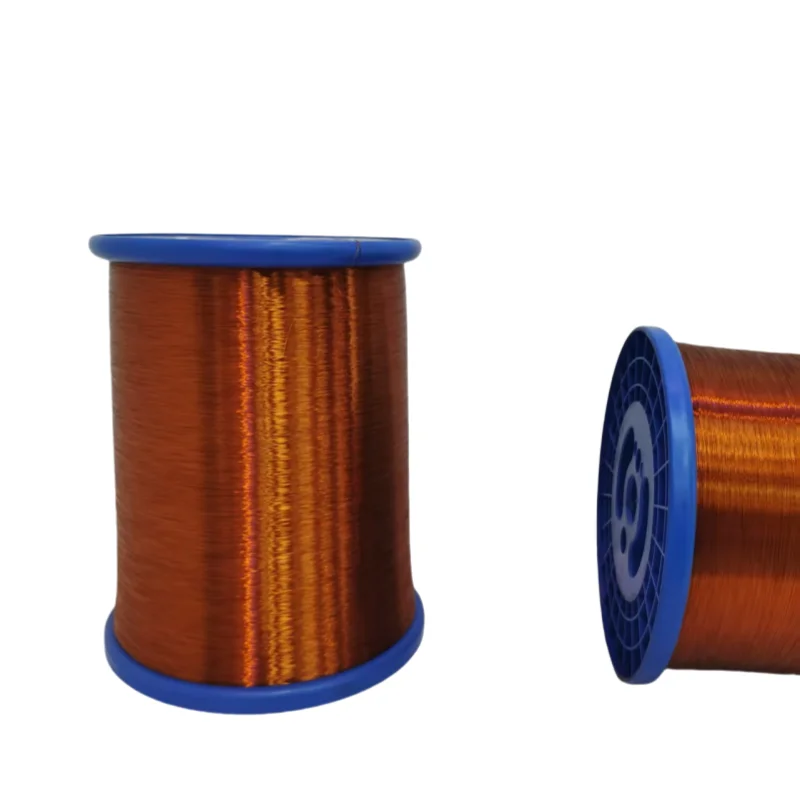 Factory Direct High Temperature 0.290mm Polyesterimide Enameled Copper Wire for Engines Solid Conductor Material-CCCM