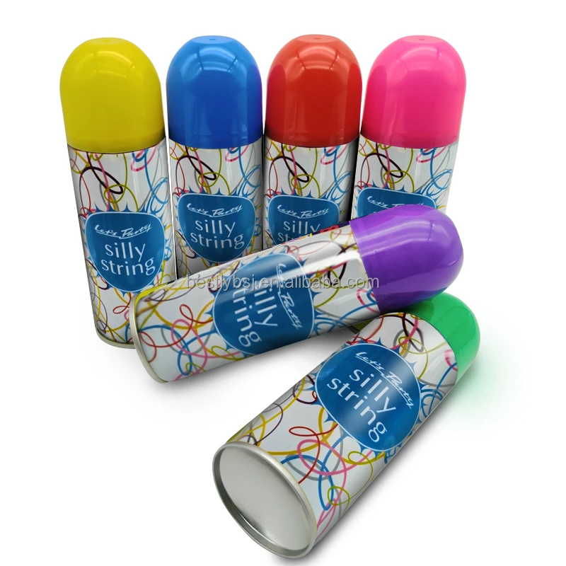 Hot Sell Party String Spray Crazy String Color Silly String Buy Party