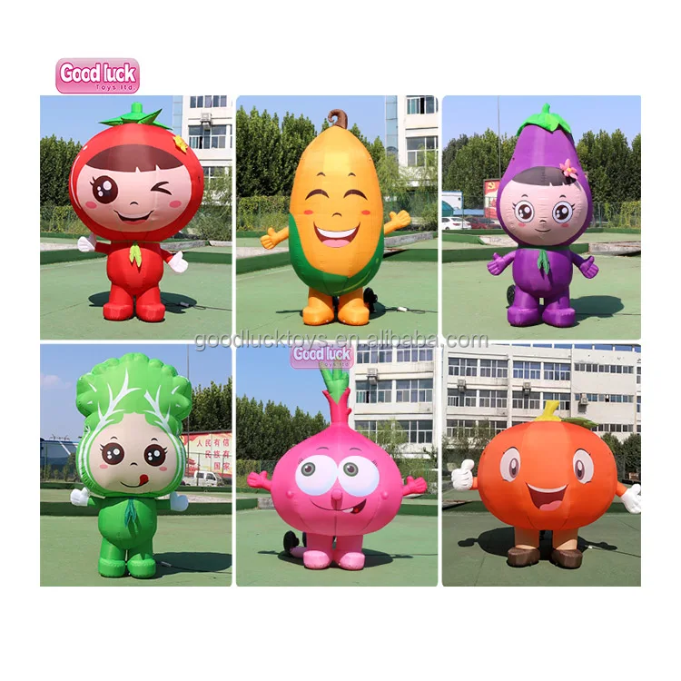 High Quality Custom Inflatable Robot Mascot Costume Popular Cartoon Girl Princess Advertising Inflatables Walking Moving