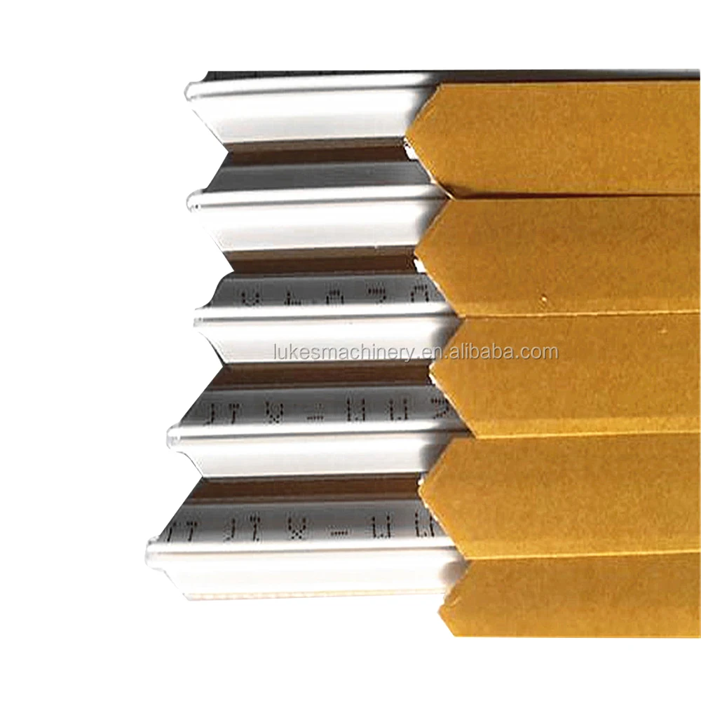 Adhesive Creasing Channel Corrugated Board Creasing Matrix for Die Cut Machine