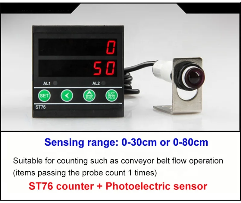 ST76 Infrared Automatic Induction Counter with Electronic Digital Display