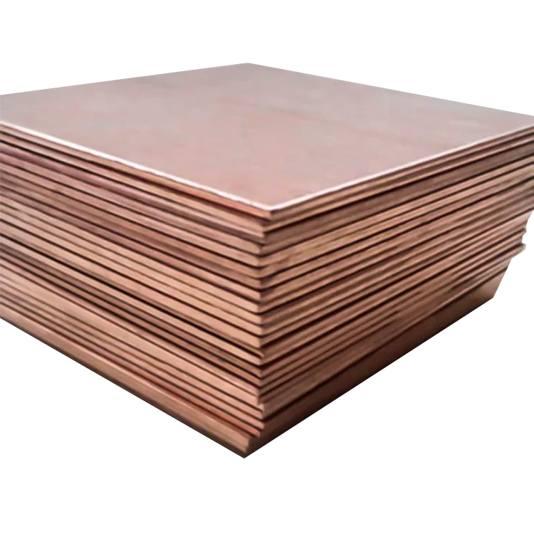 China Manufacturer 0.2mm 0.3mm 5mm 10mm 20mm Thick 4x8  Copper Sheet Price  Metal 20 Gauge Brass Copper Plate Sheet
