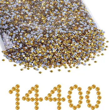 Wholesale Bulk 14400pcs Big bag Glitter Strass ss3-ss20 Hotfix Rhinestone Crystal Rhinestones Flat Back High Quality Glass stone