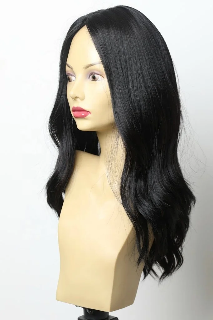 Лидер продаж Топпер из человеческих волос для женщин 20 дюймов натуральный цвет свободная часть шелковые Базовые