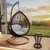 Bold single wood twist wave coffee table
