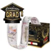 Gold ribbon with hat