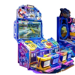 Simulator Arcade Car Racing Game Machine Coin Operated 4d Race Video Car Sim Racing 4 Player Arcade Game Machine