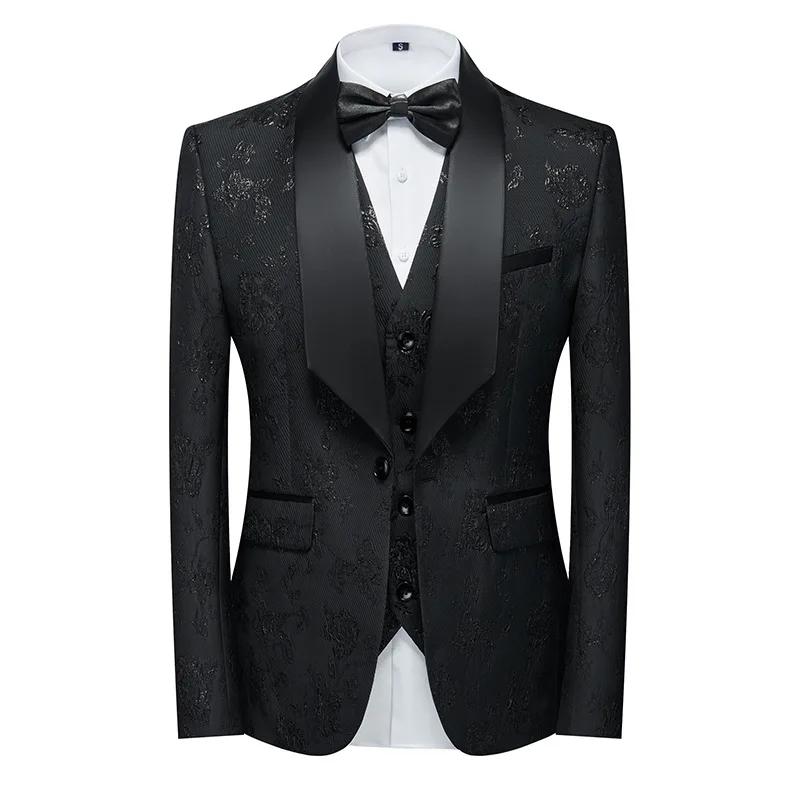 2023 New Design High Quality Wedding Business Formal Brand Three Men's ...