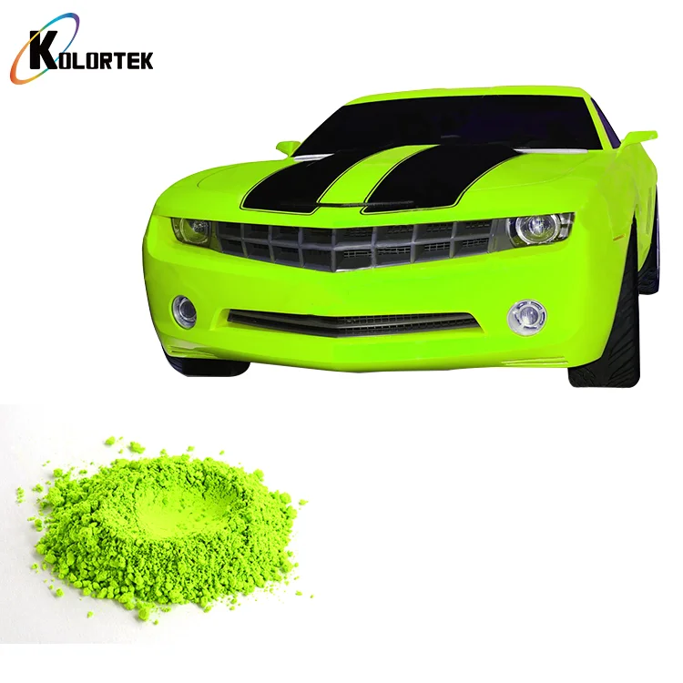 Kolortek Multicolor Fluorescent Colors Pigment For Neon Car Paint 