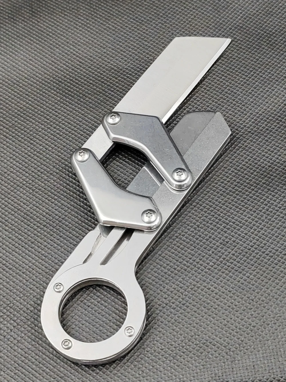 EDC  Outdoor Utility Camping Folding Knife Stainless Steel Mechanical Pocket Knife Folding Blade Knife