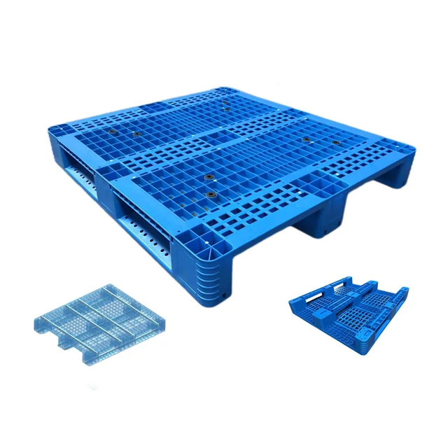 Heavy Duty Warehousing Pallet Warehouses Use Large Stackable Plastic HDPE Pallets