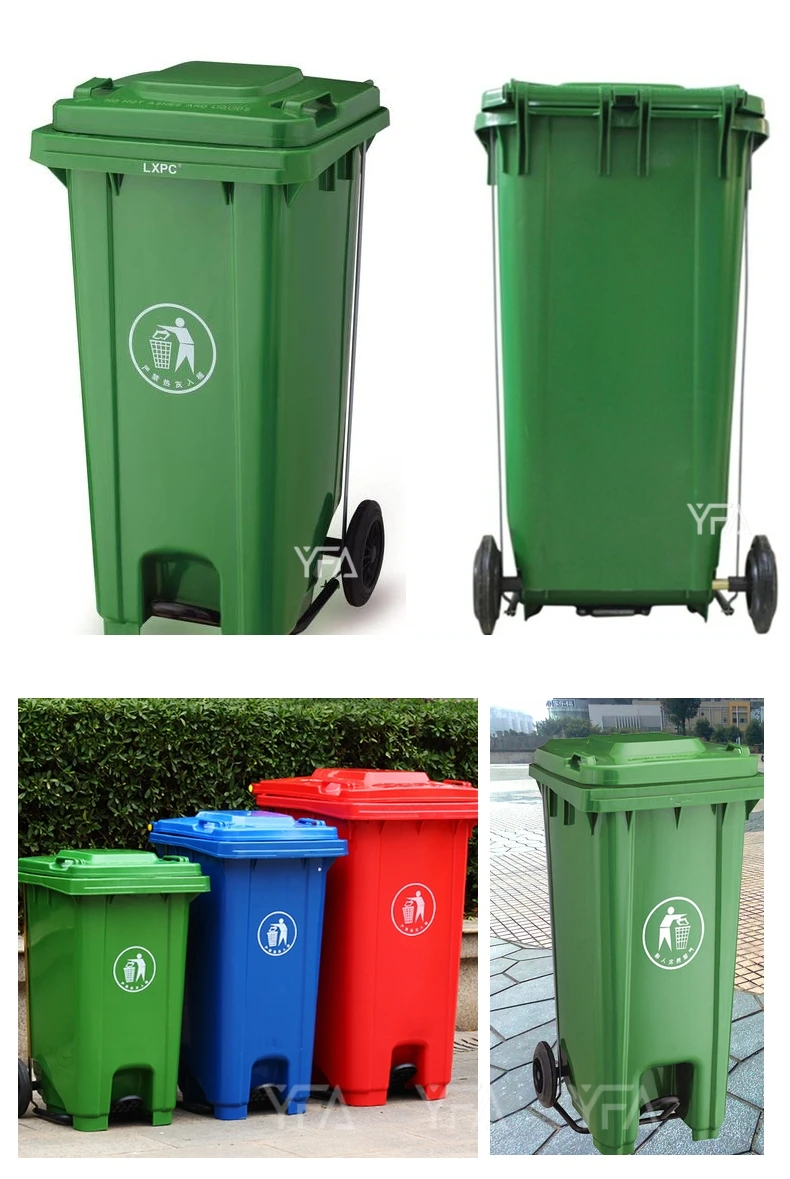 100l 120l 240l Trash Can Soft Close Trash Can With Foot Pedal Large