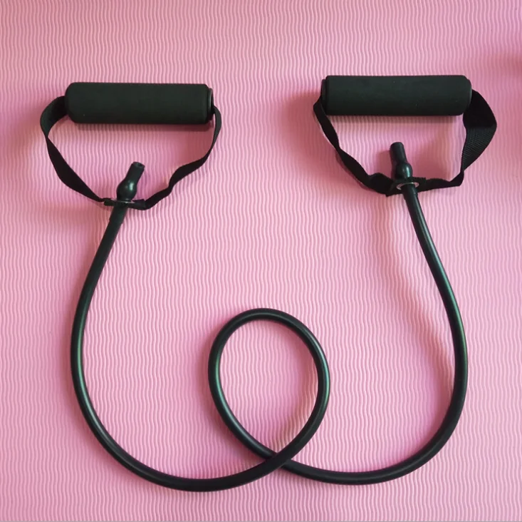 30 фунтов прямые резиновые ленты на шнурке для домашнего использования для йоги