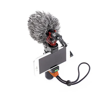 BOYA by MM1 on Camera Shotgun Video Microphone Mini Recording Vlogging Mic for DSLR Camera iPhone Android Smartphone Mac Tablet product image