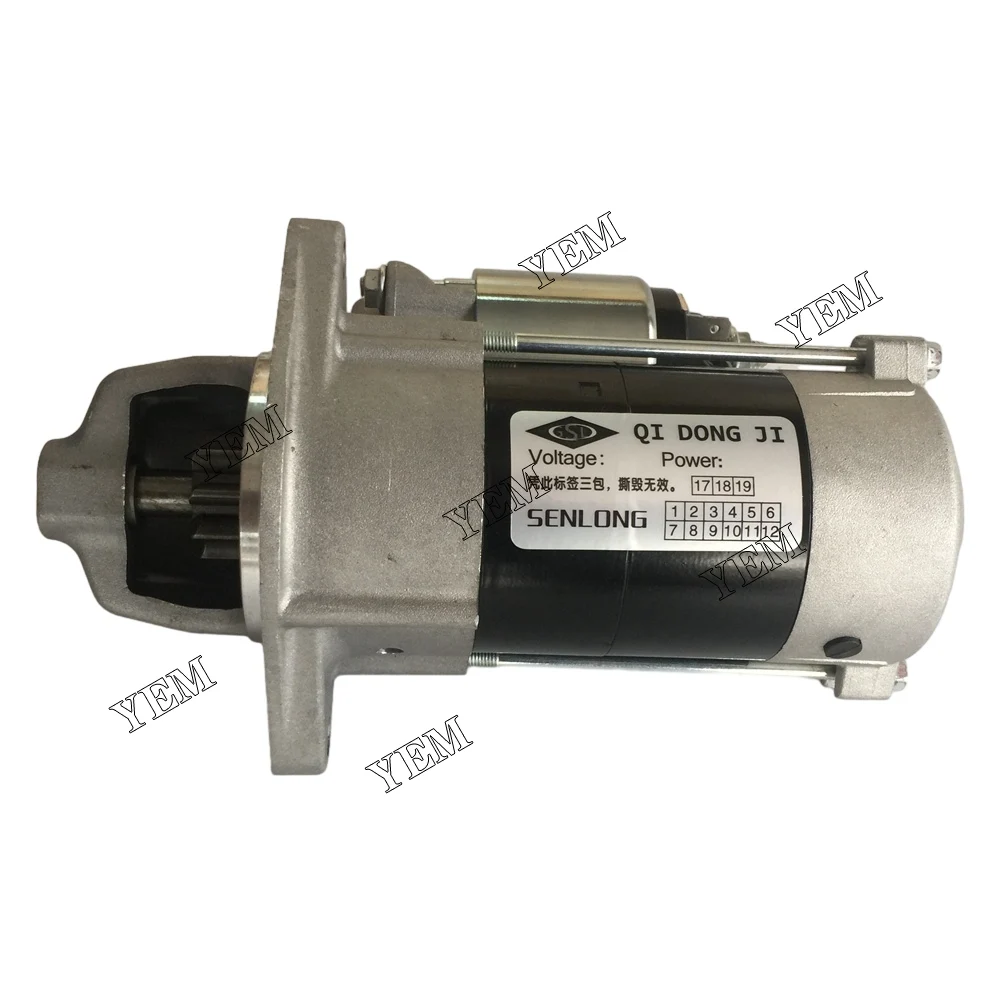 D1105 Starter Motor 16235-63010 for Kubota Engine 2