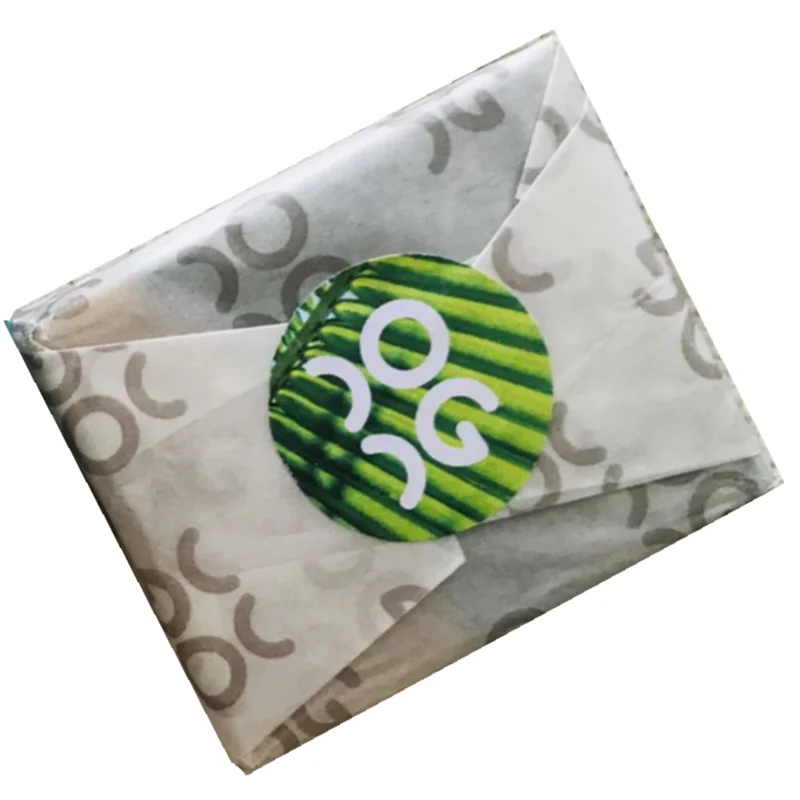 Paper Soap Packaging High Quality Custom Design Printed Silicone Coated Moisture Proof Soap Wrapping Paper