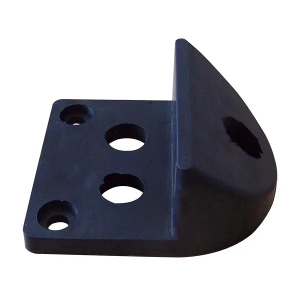 High Quality Heavy Duty Gate Stopper with Rubber Stop Steel Plates for Sliding or Swing Gates 100x79x12