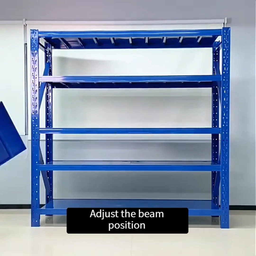 Factory Industrial Racking Boltfree 4 Tier Shelving Storage Shelves