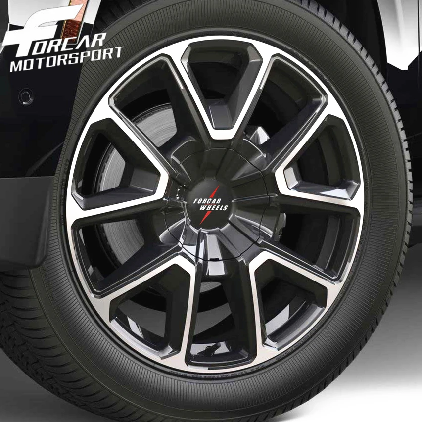 Machined Face Finish Forged Wheels 18 19 20 21 22 23 24 Inch Aluminum ...