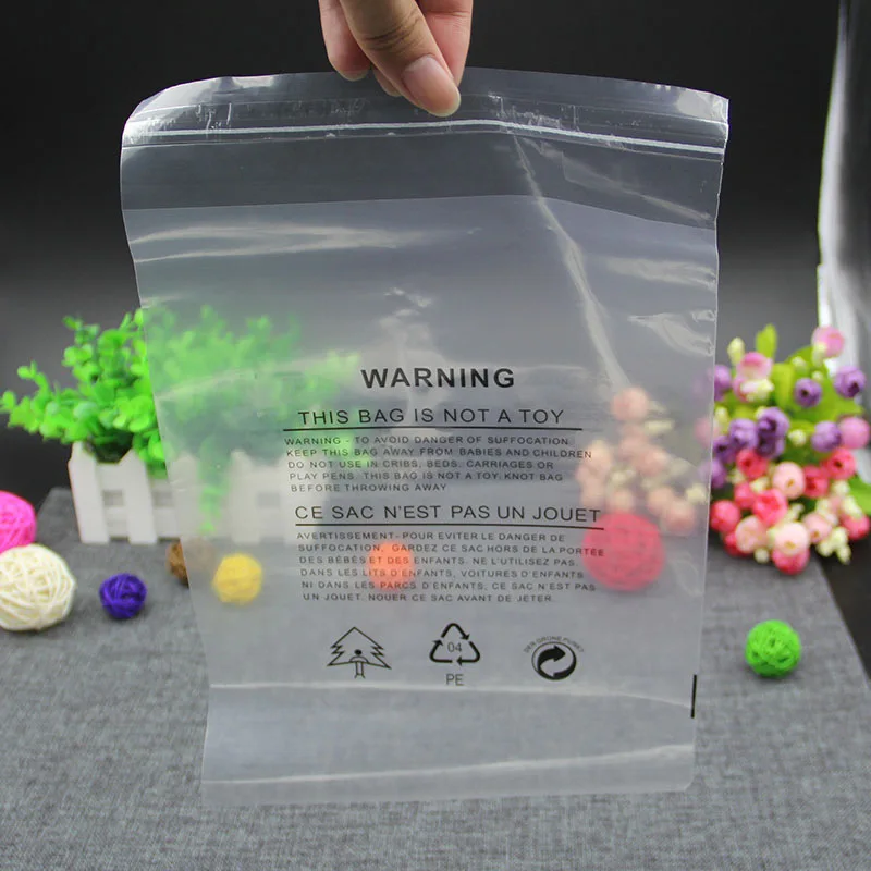 Custom Cellophane Polybag Packaging Clear Plastic Opp Poly Bag With