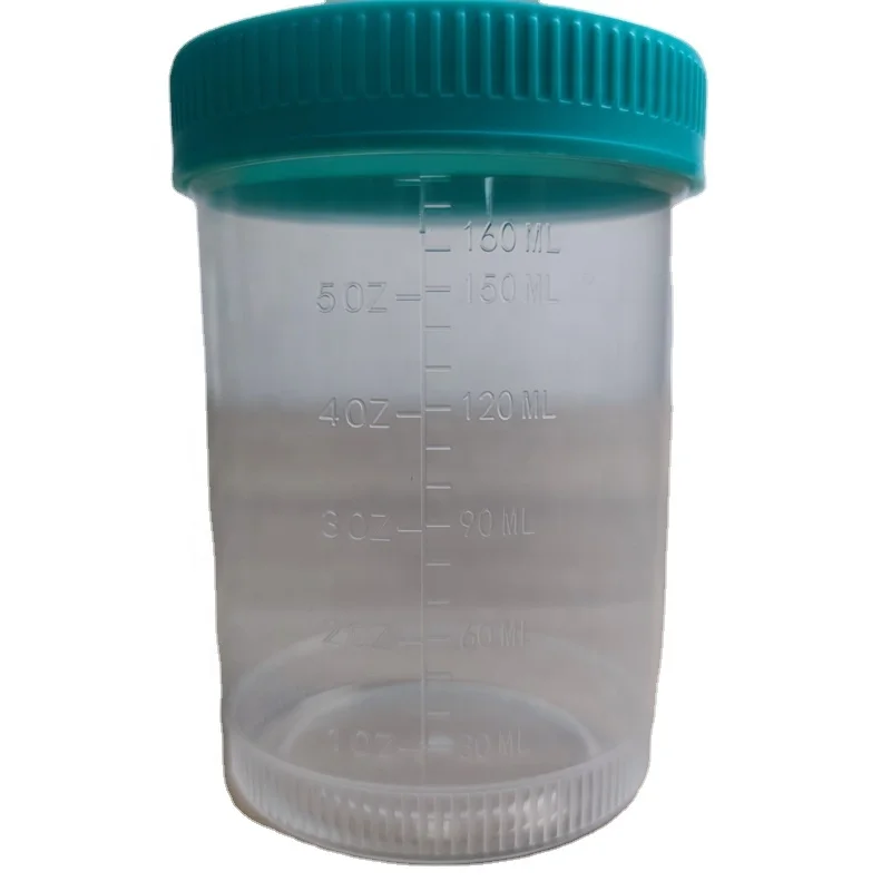 container urine sample cup 150/160/170ml hospital collection collector sterile test pots specimen bottles