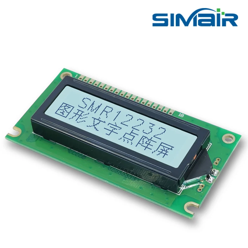 LCD 12232B display screen module LCD 122x32 industrial dot matrix sbn1661g yellow green 5V blue
