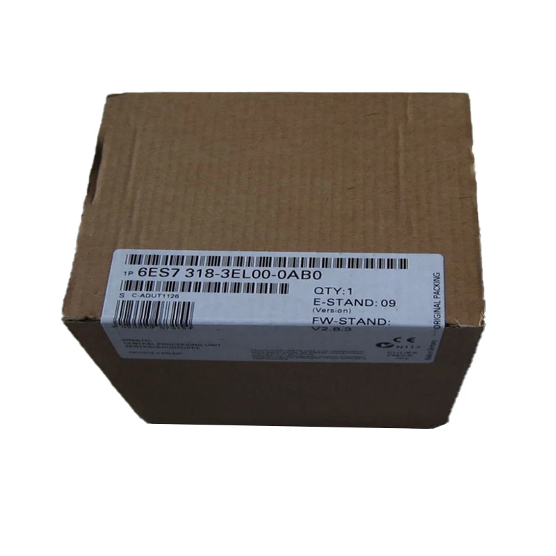 new original 6es7 318 3el01 0ab0 6es7318 3el01 0ab0 cpu module for siemens simatic s7 300 series high performance processing large memory capacity fast program execution supports profibus dp communication -1