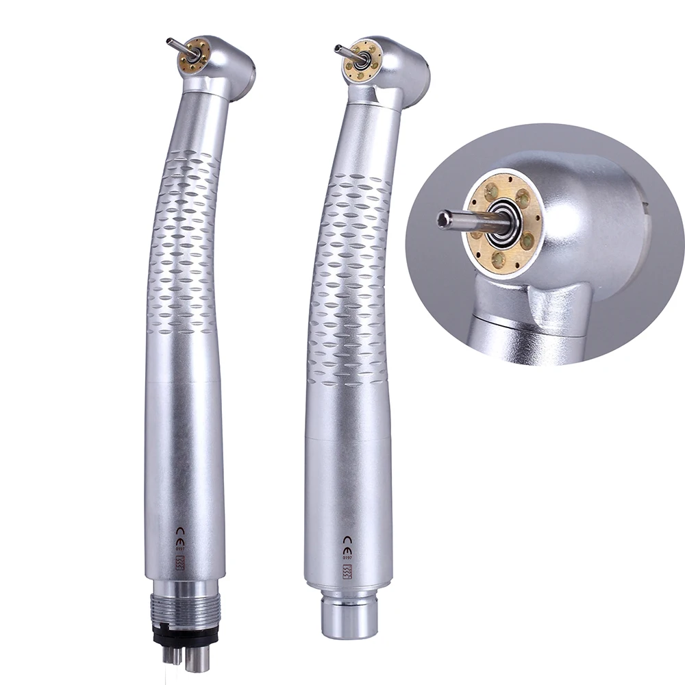 Best Sell Dental High Speed LED Generator Air Turbine Shadowless 5 LED Handpiece