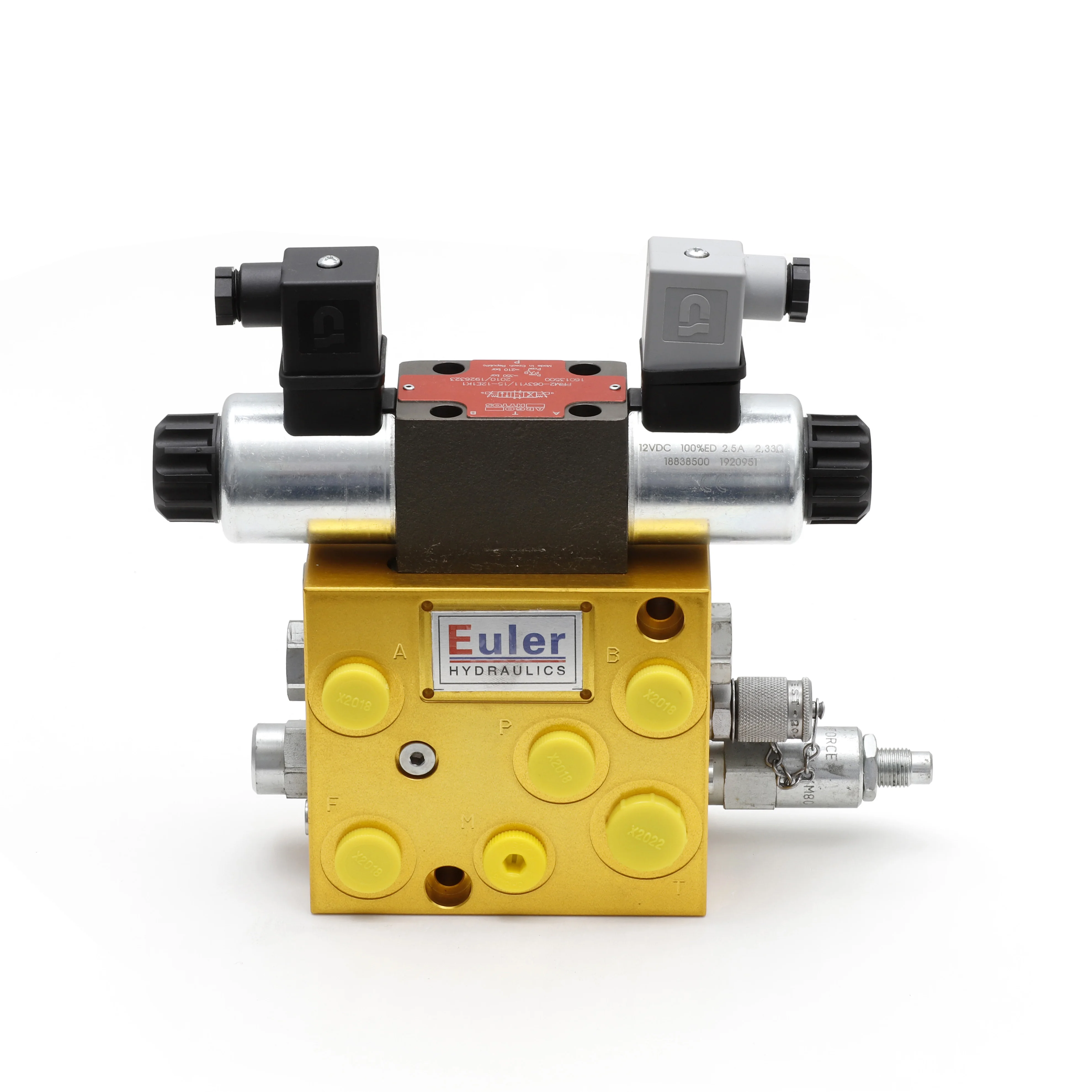 Hydraulic Valve Block Used for Driverless Steering Controls of Tractor, 3 Valve Manifold