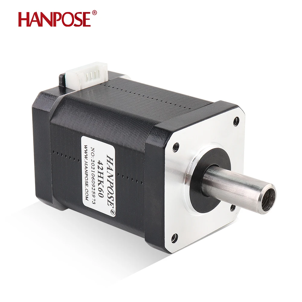 Hanpose Nema 17 Motor Passuum pro Monitoribus Impressionis Tridimensionalis Apparatisque 1.7A 70N.CM 42HK60 Foramine Biaxiali Motore 42 Bifinis