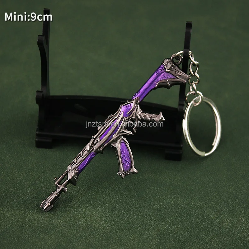 Valorant Composite Knife Mini Zinc Alloy Metal Keychain Toys Multiple ...