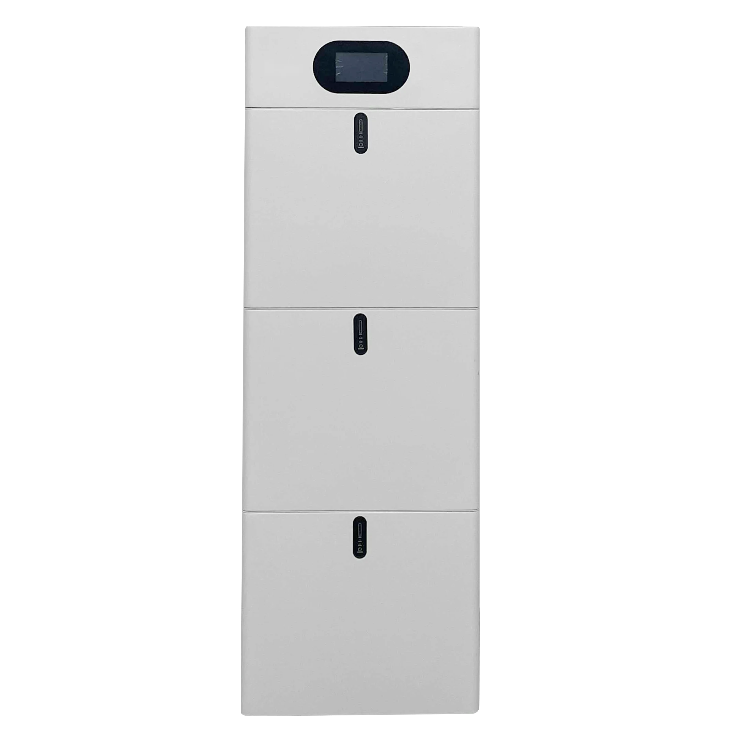 Stacked All-In-One With 5KW Single-phase Off-grid Inverter 51.2V 5-40kwh Plug and Play Without Cable Connection