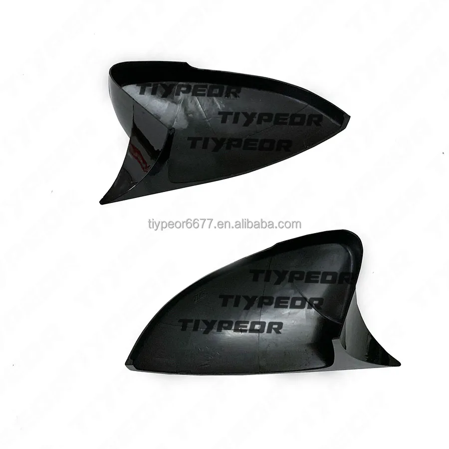 product door rear view side mirror cover cap for tiypeor skoda octavia 2021   2023 mirror guard covers exterior decoration trims-7