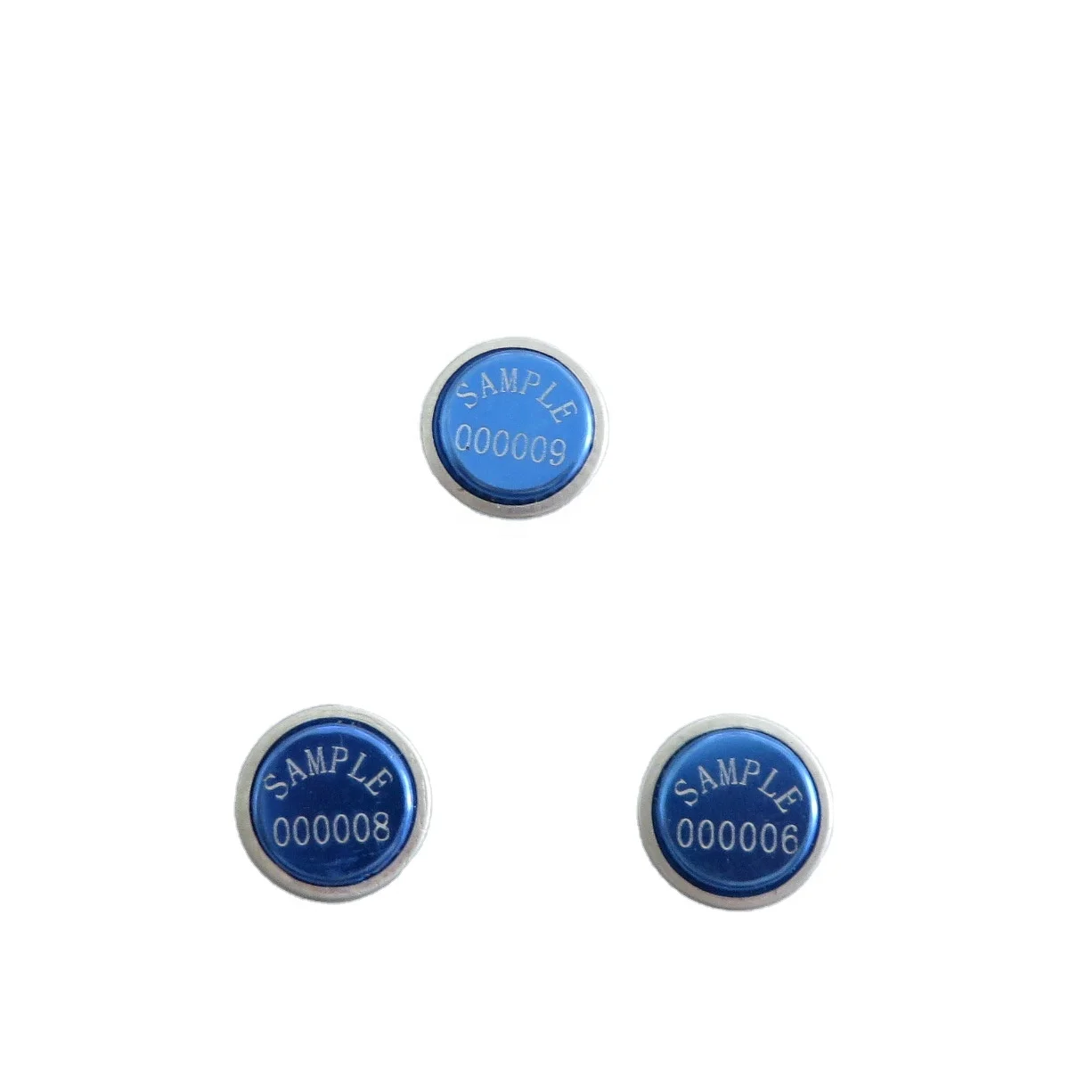 Sigillo Antimanomissione Sigilli Di Sicurezza Per Contatori - 100 Pezzi Con Filo Acciaio 30cm - Numerazione Progressiva Sigilli Numerazione Progressiva