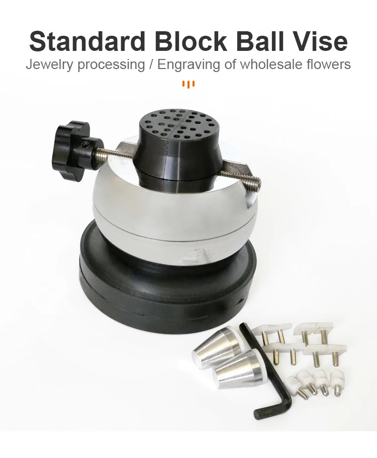 のツール Jewelry Toolsとequipment Standard Engraving Block Tool Ball Vise モデル