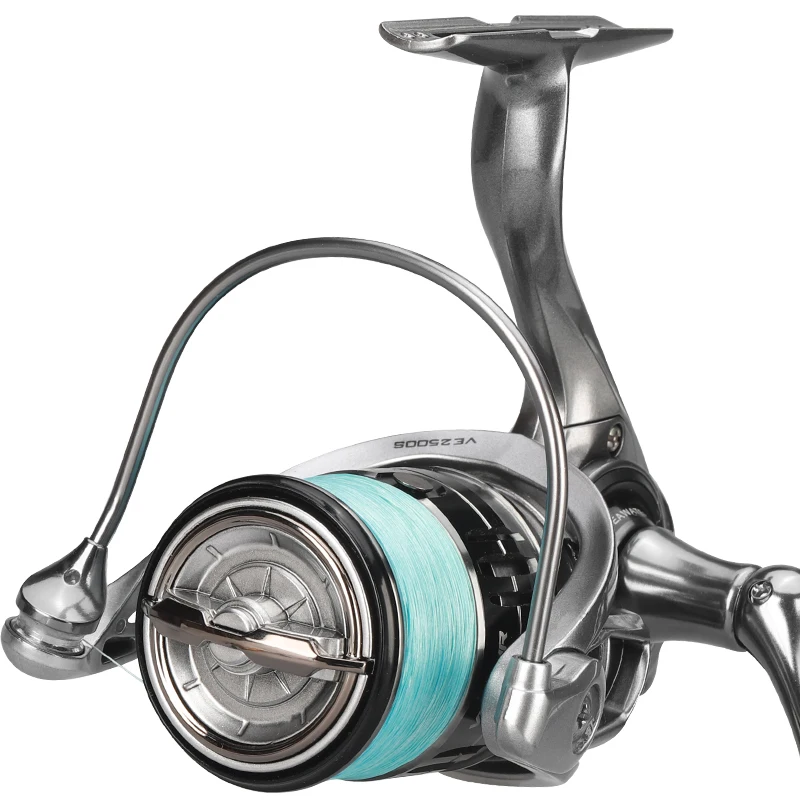 Spinning Reel 6+1 Stainless Steel Ball Bearing Fishing Reels Spinning 5kg  Smooth Waterproof Fishing Reel for New Player