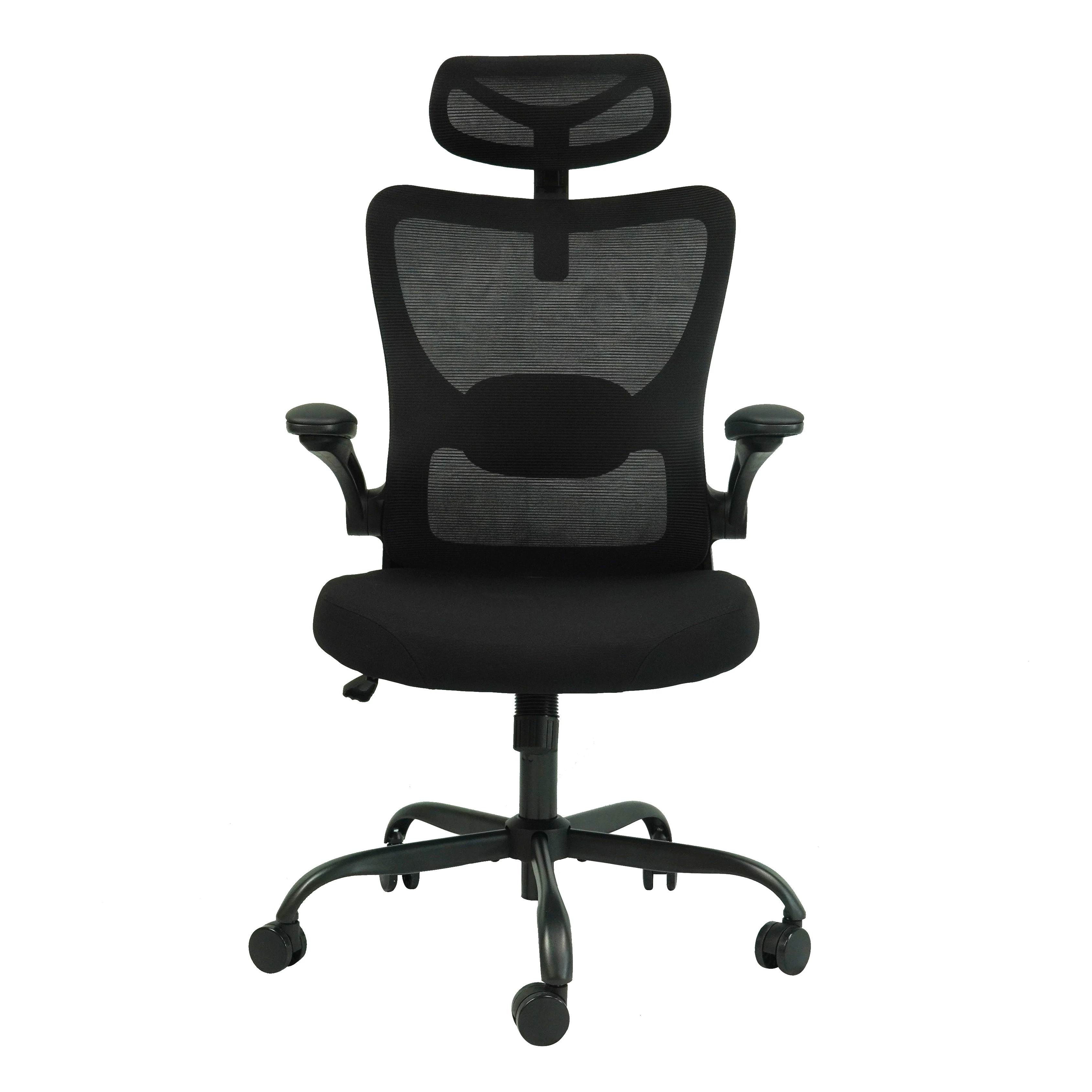 Ergonomic Office Computer Desk Swivel Chair With High Back Mesh And ...