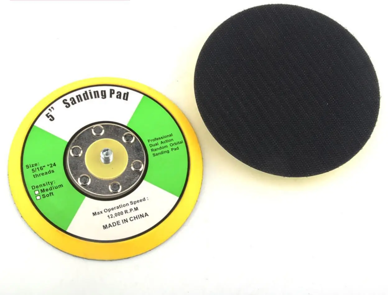5 Inch Round Hook And Loop Backing Pad Sander Pad Replacement Pad,125mm