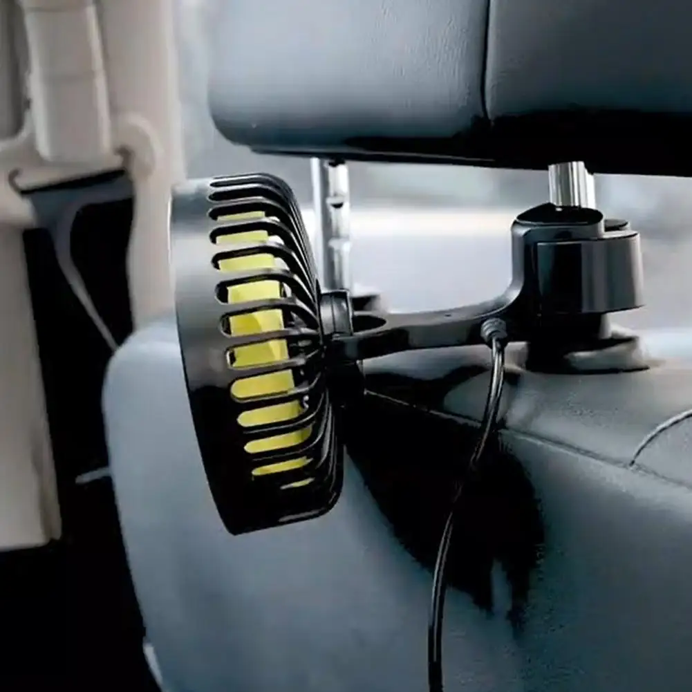 Автомобильный Вентилятор для заднего сиденья освежитель воздуха с USB