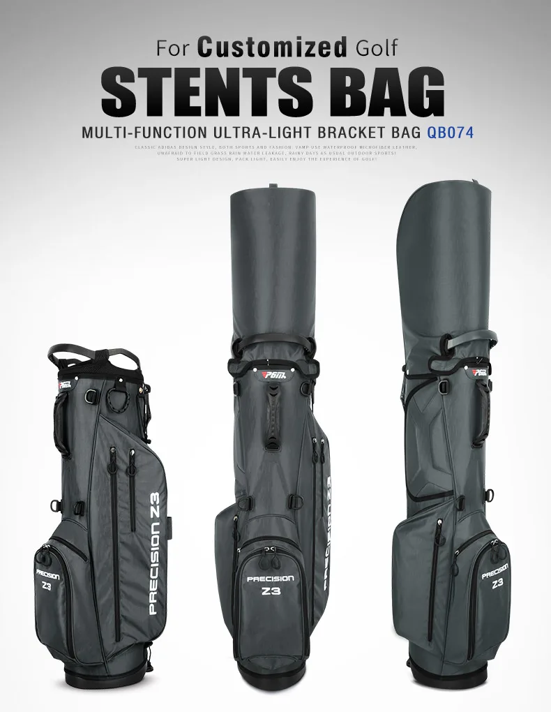 Pgm Custom Golf Stand Bag Carry Lightweight Oem Premium Sunday Golf Bag