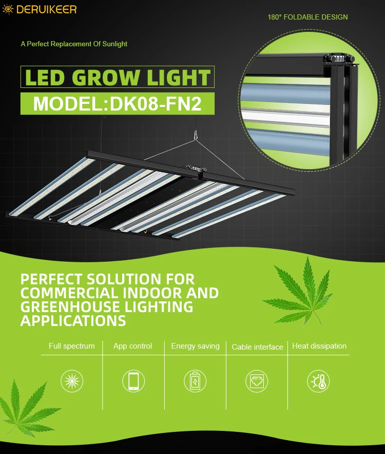 2021 Driverkerr Samsung official partner 740W Best UV IR Led Grow Light 720W 800W 1000W Led Grow Full Spectrum For Indoor Plants