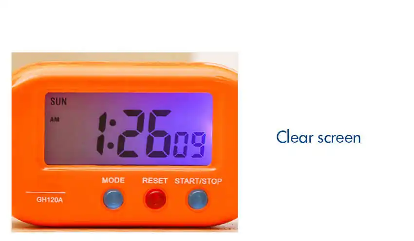 Small Electronic Portable Travel Digital Countdown Timer Car Alarm Clock  811 - China LCD Digital Alarm Clock and Table Clock price