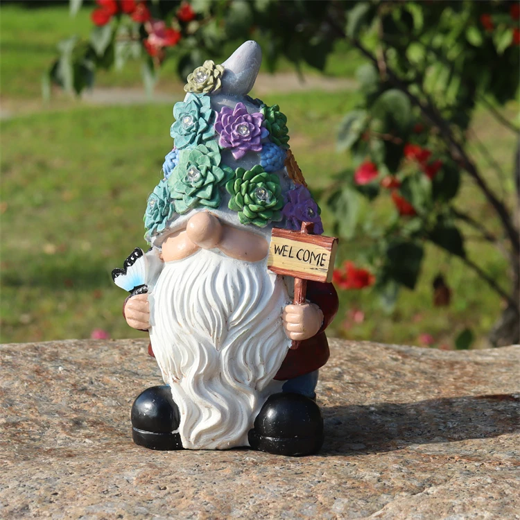 Sign-raising dwarf elf ball light handicraft  light