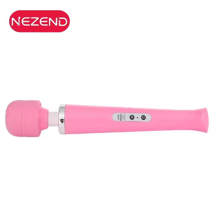 Four Colors Multi Speed Rotating Head Vibrating Girl Pussy Vagina Vibration Fitness Magic AV Wands Massage Vibrator for Women